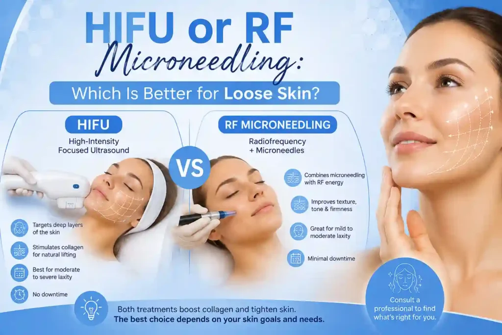 Lost the Weight but Not the Loose Skin? What You Should Know 2 HIFU or RF Microneedling: Which Is Better for Loose Skin Almondsbury?